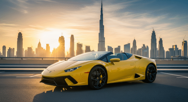 Lamborghini Huracan Spyder (Yellow)