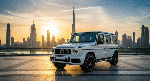Mercedes G63 AMG (white)