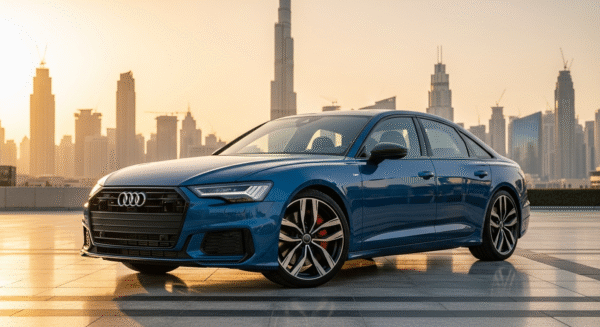 Audi A6 (Blue)