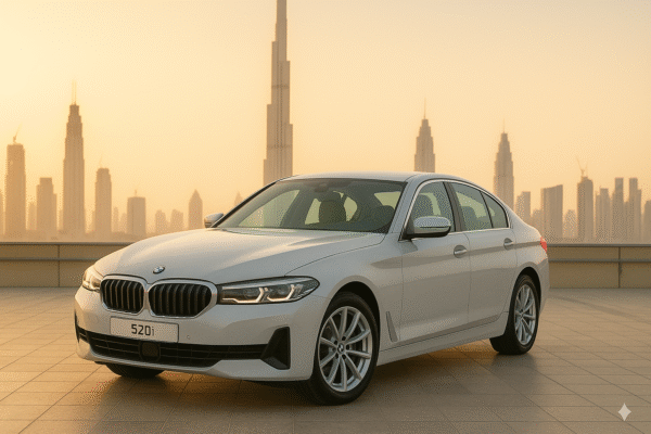 BMW 520i (White)