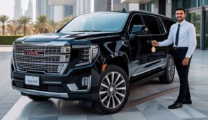 Hire GMC Car Rental With Driver in Dubai | Fly Ride